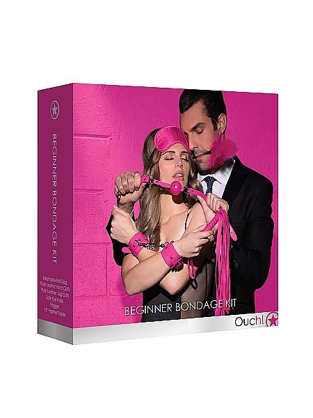 Beginners Bondage Kit - Pink - 3