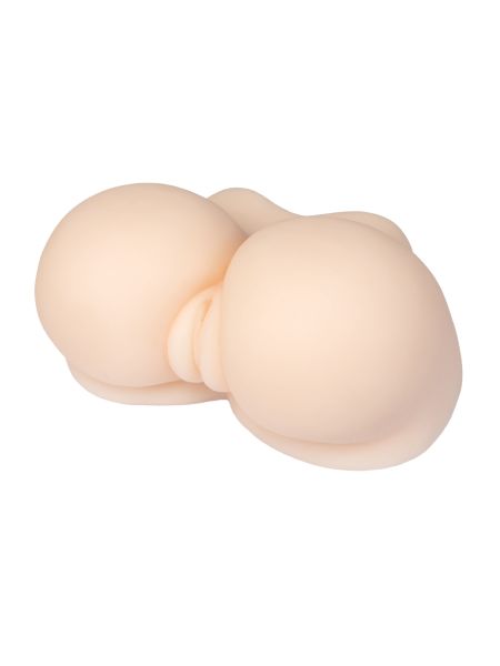 Masturbator realistyczny 2 otwory wibracje 3kg xl - 5