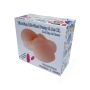 Masturbator realistyczny 2 otwory wibracje 3kg xl - 3