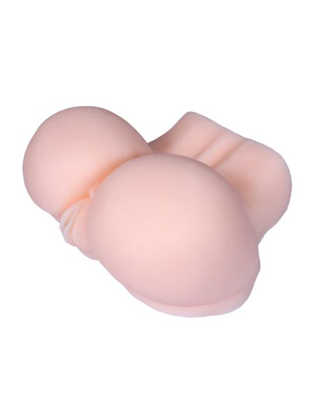 Masturbator realistyczny 2 otwory wibracje 5kg xxl - 4