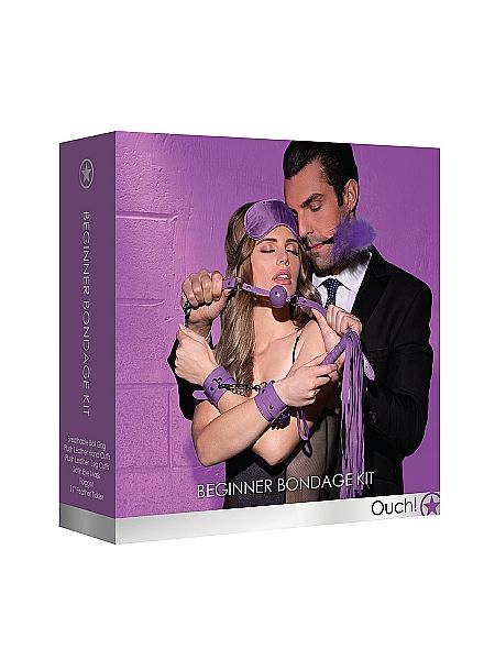 Beginners Bondage Kit - Purple - 3