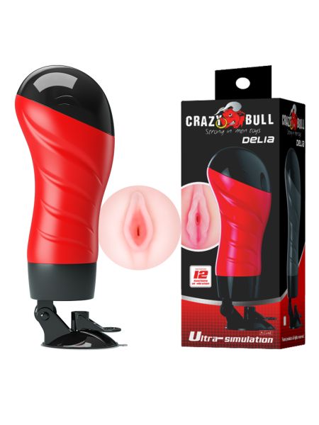 Masturbator z wibracjami Pretty Love Crazy Bull Delia