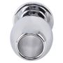 Metalowy korek analny otwarty tunel plug sex 6 cm - 9