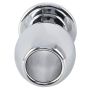 Metalowy korek analny otwarty tunel plug sex 6 cm - 8