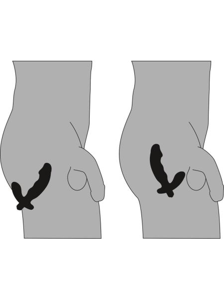 Męski wibrator analny do stymulacji prostaty 15cm - 12