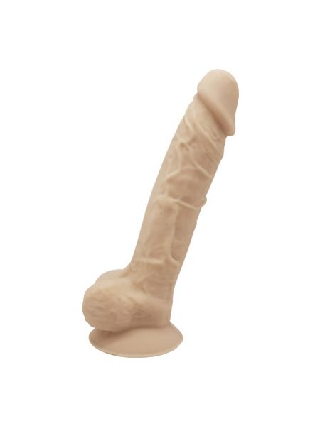 Mięsiste grube dildo z żyłami realistyczne 24cm - 2