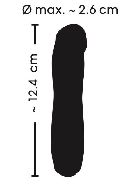 Mini penis wibrator sex masażer dla kobiet 12cm - 6