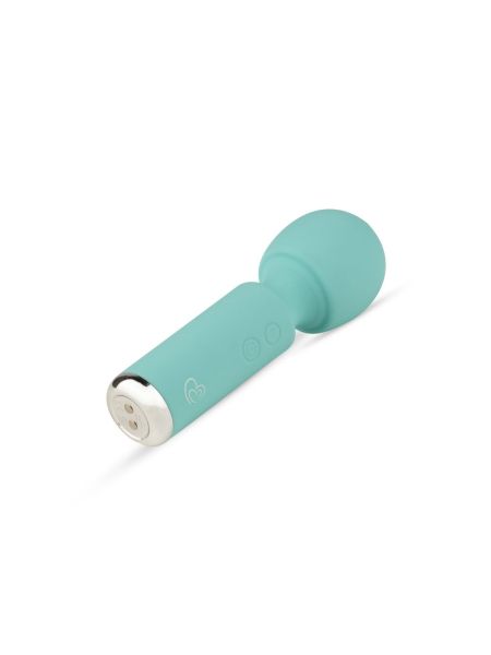 Mini Vibe Wand Vibrator - Aqua - 4