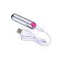 Mini wibrator mały sex masażer 7cm 10 trybów usb - 5