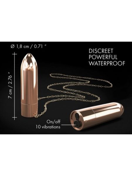 Mini wibrator naszyjnik Dorcel Discreet Pleasure 7 - 4