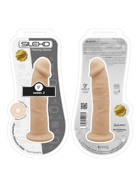 Mocne dildo z przyssawką realistyczny penis 23cm