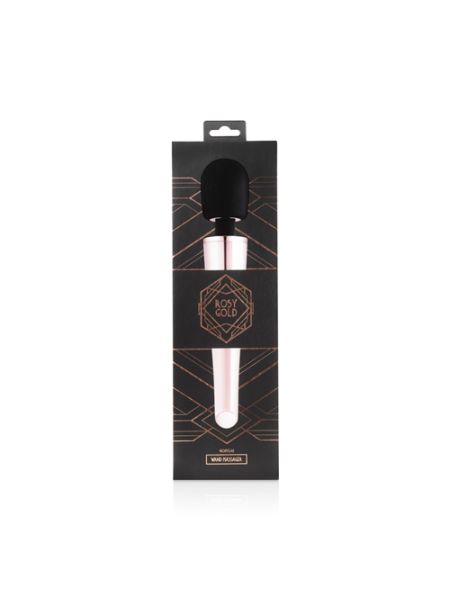 Masażer łechtaczki bodywand Rosy Gold New Wand Massager - 5