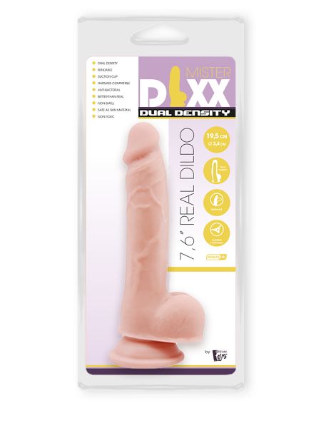 Duży realistyczny żylasty penis z żyłami dildo - 7