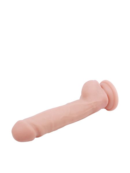 Dildo duże żylaste penis z mocną przyssawką 23 cm - 6