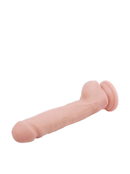 Dildo duże żylaste penis z mocną przyssawką 23 cm - 7