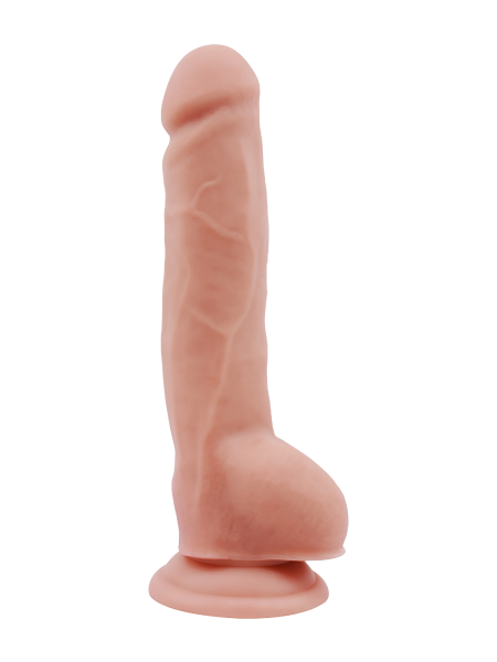 Dildo duże żylaste penis z mocną przyssawką 23 cm - 14