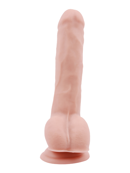 Dildo duże żylaste penis z mocną przyssawką 23 cm - 17