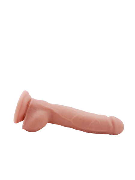 Dildo duże żylaste penis z mocną przyssawką 23 cm - 18