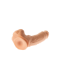Grube żylaste cieliste dildo z przyssawką 23 cm - 9