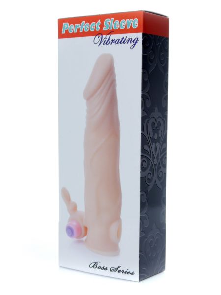 Nakładka przedłużająca penisa sex wibracje 18cm - 6