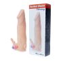 Nakładka przedłużająca penisa sex wibracje 18cm - 2