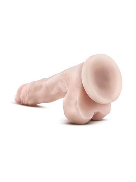 Naturalne dildo jak penis na przyssawce sex 19cm - 4