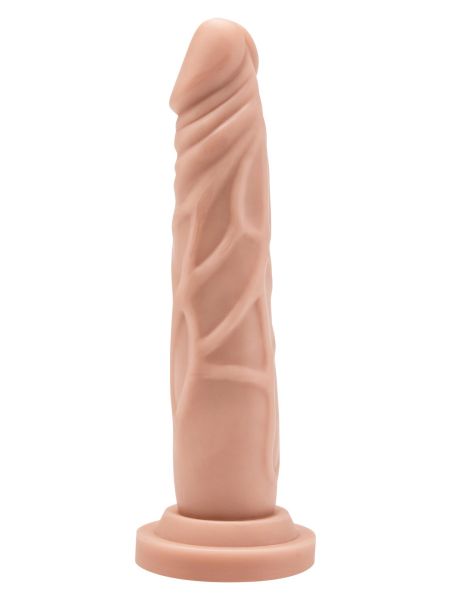 Naturalne dildo żyły mocna przyssawka penis 18cm - 2