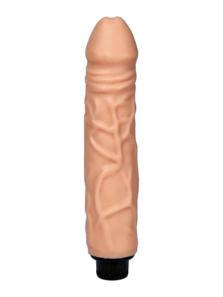 Naturalny kształ wibrator penis sex żyłki 23cm - 6