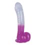 Naturalny kształt rozmiar penis dildo z jądrami 19 - 4