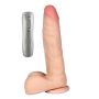 Dildo penis z rotacją i przyssawką jądrami 23cm - 5