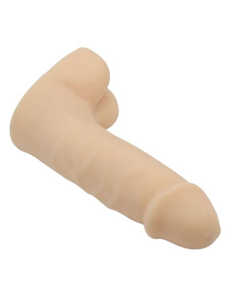 Naturalny penis z jądrami miękki elastyczny 18cm - 3