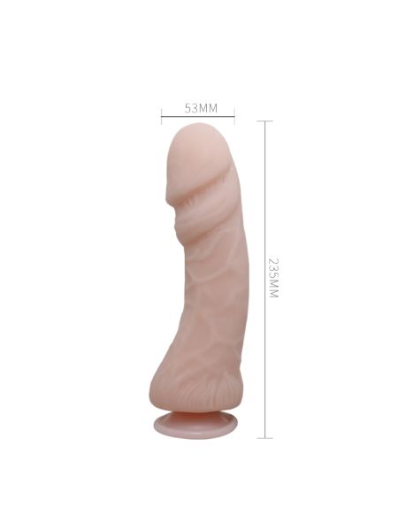 Naturalne dildo członek na przyssawce sex 23cm - 6