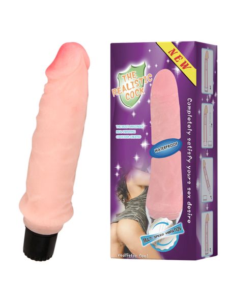 Naturalny wibrator delikatny realistyczny sex 20cm