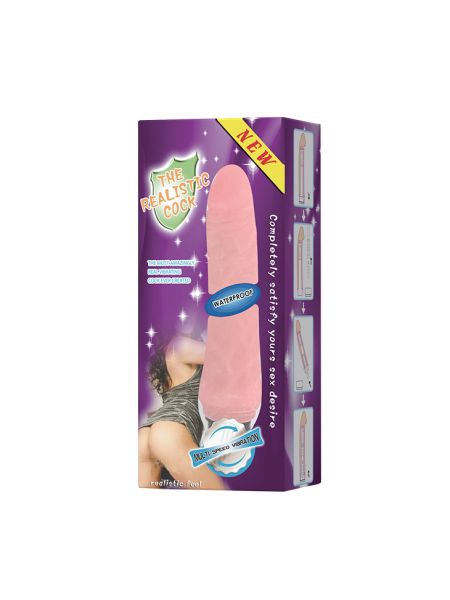 Naturalny wibrator delikatny realistyczny sex 20cm - 13