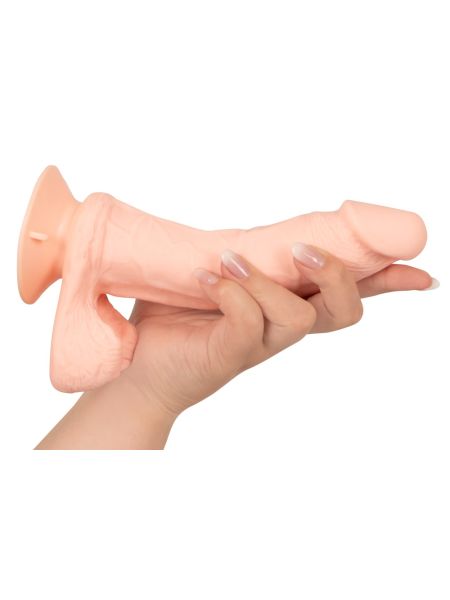 Realistyczne miękkie dildo z przyssawką 20,8 cm - 18