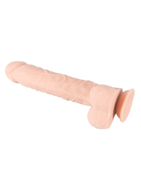 Realistyczne wyżyłowane dildo przyssawka 29,5 cm - 9