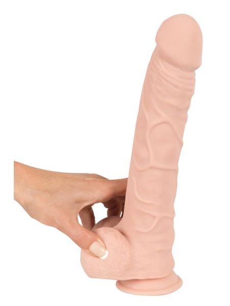 Realistyczne wyżyłowane dildo przyssawka 29,5 cm - 13