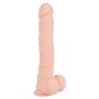 Realistyczne wyżyłowane dildo przyssawka 29,5 cm - 4