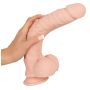 Realistyczne wyżyłowane dildo przyssawka 29,5 cm - 12