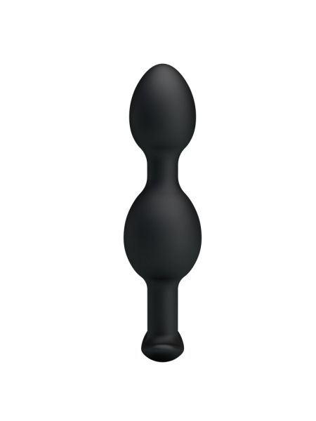 Obciążony wibrujący korek analny kulki sex 12cm - 3