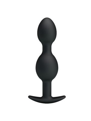 Obciążony wibrujący korek analny kulki sex 12cm - image 2