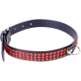 Obroża erotyczna fetysz bdsm skórzana choker 2 cm - 3