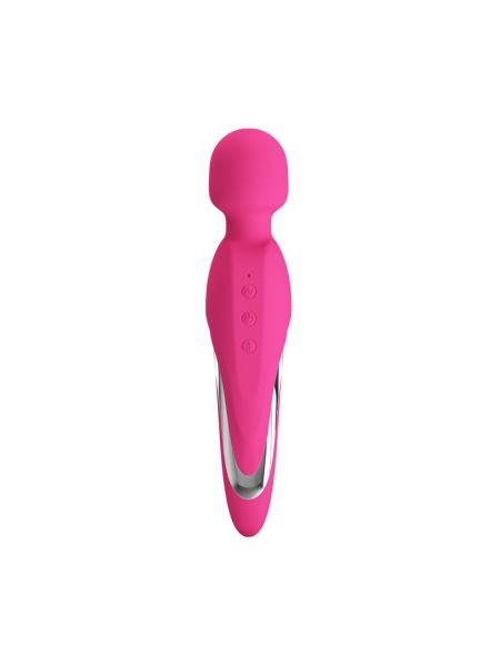 Masażer łechtaczki podgrzewany body wand Pretty Love Michael - 2