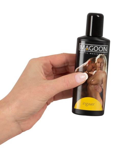 Zapachowy olejek do masażu erotycznego Magoon Ingwer 100ml - 2