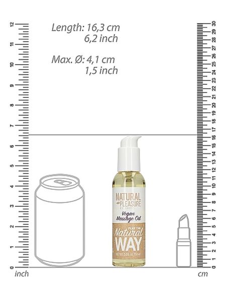 Olejek masaż erotyczny wegański naturalny 150ml - 2