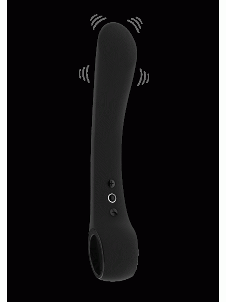 Ombra - Bendable Vibrator Punkt G - Black - 2