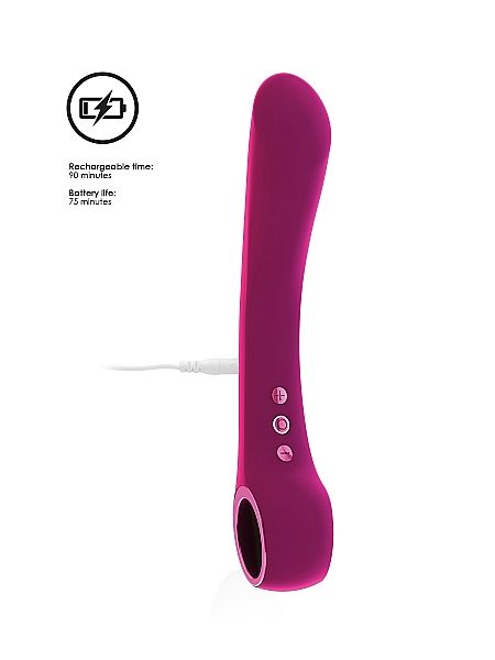 Ombra - Bendable Vibrator Punkt G - Pink - 7