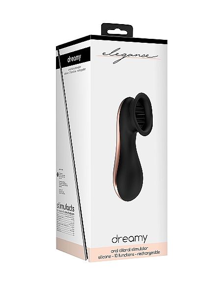 Oral Clitoral Stimulator - Dreamy - Black - 2