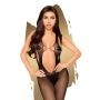 Otwarte bodystocking wycięte erotyczna siatka s-l - 2