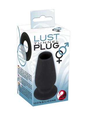 Otwarty korek analny plug tunel sex zatyczka 10cm - image 2